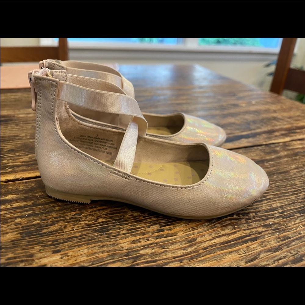 Cat and Jack ballet flats toddler size 9